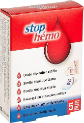 Stop Hemo Αιμοστατικό Αποστειρωμένο Επίθεμα 5τμχ