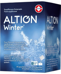 Altion Winter Συμπλήρωμα Διατροφής με Προβιοτικά & Βιταμίνη C για Ενίσχυση του Ανοσοποιητικού 20sachets 60