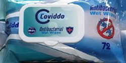 Coviddo Antibacterial Wet Wipes 72τμχ