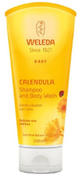 Weleda Baby Calendula Shampoo Body Wash 200ml