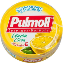 Pulmoll Lemon Citron & Vitamin C Pastilles 50gr 