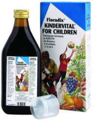 Power Health Salus Floradix Kindervital for Children Πολυβιταμινούχο Συμπλήρωμα Διατροφής για Παιδιά 250ml 625