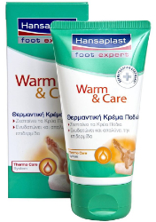 Hansaplast Warm & Care Foot Cream 75ml