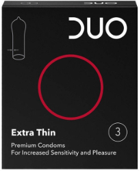 Duo Extra Thin Premium Condoms 3τμχ