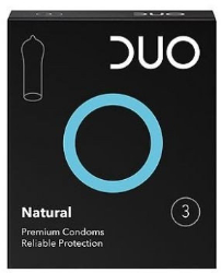 Duo Natural Premium Condoms 3τμχ