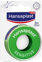 Hansaplast Sensitive Tape 1.25cm x 5m 1τμχ