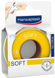 Hansaplast Soft Tape 2.5cmx5m 1τμχ