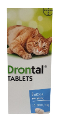 Drontal Cat Αντιπαρασιτικό Συμπλήρωμα  για Γάτες 8tabs 17