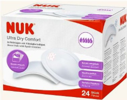 Nuk Ultra Dry Comfort Breast Pads 24τμχ