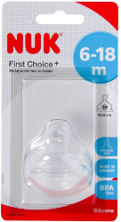 Nuk First Choice+ Flow Control 6-18m 1τμχ