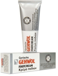 Gehwol Gerlachs Footcream Κρέμα για το Καταπονημένο & Πληγωμένο Δέρμα των Ποδιών 75ml 105