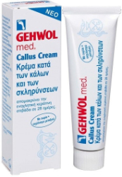 Gehwol Med Callus Cream Κρέμα Κατά των Kάλλων & των Σκληρύνσεων 75ml 106
