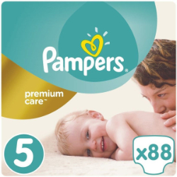 Pampers Premium Care Mega Pack No5 11-18 kg 88τμχ