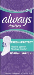 Always Dailies Fresh & Protect Normal Pantyliners 30τμχ