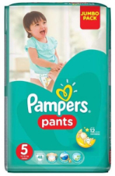 Pampers Jumbo Pack Pants No5 (12-17kg) 48τμχ