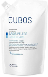Eubos Liquid Blue Refill Υγρό Καθαρισμού Προσώπου & Σώματος Χωρίς Άρωμα Ανταλλακτικό 400ml 439