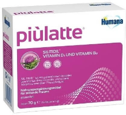 Humana Piulatte Silitidil Vitamin D3 + B12 14x5gr