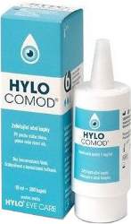 Ursapharm Hylo Comod Οφθαλμικές Σταγόνες με Υαλουρονικό Οξύ για Ξηροφθαλμία 10ml 30
