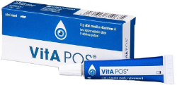 Pharmex VitA Pos Eye Ointment with Vitamin A Οφθαλμική Αλοιφή με Βιταμίνη Α 5gr 16