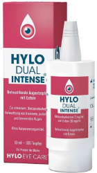 Ursapharm Hylo Dual Intense Λιπαντικές Οφθαλμικές Σταγόνες με Εκτοϊνη 10ml 40