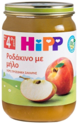 Hipp Phirsich mit Apfel Φρουτόκρεμα με Ροδάκινο Μήλο 190gr