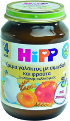 Hipp Bio Baby Fruit Cream With Fruit And Semolina 4+ 190gr