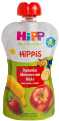 Hipp Hippis Erdbeere Banane in Apfel 100gr