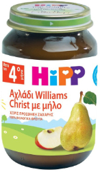 Hipp Fruchtbrei Williams Christ Birnen mit Apfel 4m+ 190gr