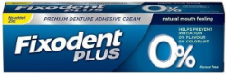  Fixodent Pro Plus 0% ΚPremium Denture Adhesive Cream 40gr