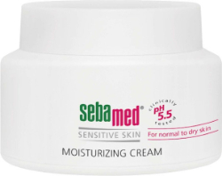 Sebamed Sensitive Skin Moisturizing Cream Ενυδατική Κρέμα Ημέρας & Νυκτός για Κανονική & Ξηρή Επιδερμίδα 75ml 150