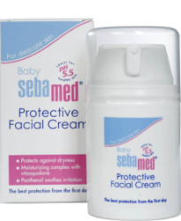 Sebamed Baby Protective Facial Cream Βρεφική Παιδική Κρέμα Προσώπου 50ml 110