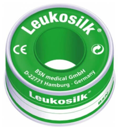 Leukosilk 4.60mx5cm Επιδεσμική Ταινία Αυτοκόλλητη από Μετάξι 1τμχ 45