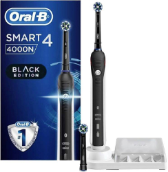 Oral-B Smart 4000 N Black Edition Ηλεκτρική Οδοντόβουρτσα 1τμχ 300