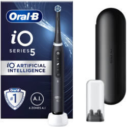 Oral-B iO Series 5 Magnetic Black Hλεκτρική Οδοντόβουρτσα 1τμχ 520