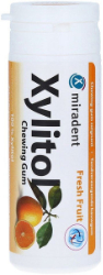 Euromed Miradent Xylitol Chewing Gum Fresh Fruit 30gums