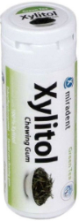 Euromed Miradent Xylitol Chewing Gum Green Tea 30gums