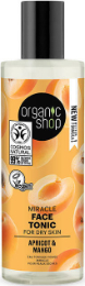 Organic Shop Τονωτικό Προσώπου για Ξηρή Επιδερμίδα Βερίκοκο & Μάνγκο 150ml 176