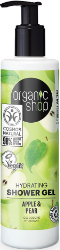 Organic Shop Ενυδατικό Αφρόλουτρο Μήλο & Αχλάδι 280ml 300