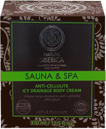 Natura Siberica Sauna & Spa Anti-Cellulite Icy Drainage Body Cream Παγωμένη Κρέμα κατά της Κυτταρίτιδας 370ml 480