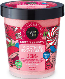 Organic Shop Smoothing Body Desserts Sweet Lollipop Απολεπιστικό Σώματος Λείανσης 450ml 520