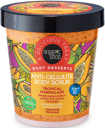 Organic Shop Body Desserts Tropical Marmalade Απολεπιστικό Σώματος Κατά της Κυτταρίτιδας 450ml 510