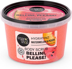 Organic Shop Bellini, Please! Ενυδατικό Scrub Σώματος με Καρπούζι & Ροδάκινο 250ml 299 Organic Shop Bellini, Please! Ενυδατικό Scrub Σώματος με Καρπούζι & Ροδάκινο 250ml 299