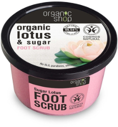Organic Shop Sugar Lotus Foot Scrub 250ml