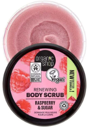 Organic Shop Raspberry & Sugar Body Polish Απολεπιστικό Σώματος Βατόμουρου και Ζάχαρη 250ml 310