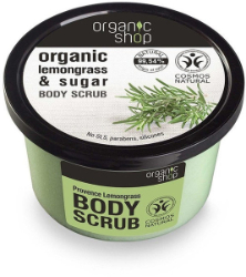 Organic Shop Provancal Lemongrass & Sugar Body Scrub Απολεπιστικό Σώματος με Λεμονόχορτο 250ml 315