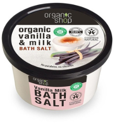 Organic Shop Vanilla Milk Bath Salt 250ml