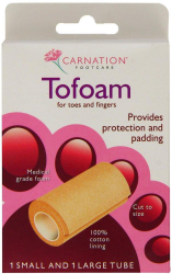 Carnation Tofoam for Toes & Fingers 1 Small & 1 Large 2τμχ