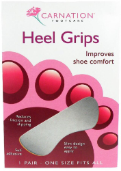 Carnation Heel Grips Improves Shoe Comfort 1ζεύγος