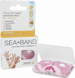 Sea Band Children's Travel Sickness Pink 2τμχ