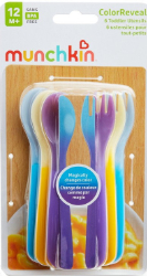 Munchkin Colour Change Forks & Spoons 6τμχ